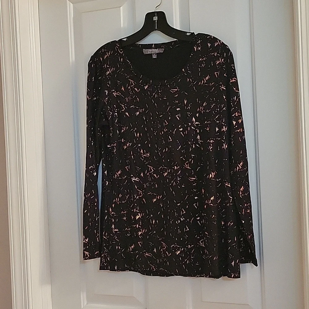Lisa Rinna black with Cooper lines small - Picture 1 of 6
